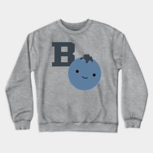 B is for Blueberry Crewneck Sweatshirt